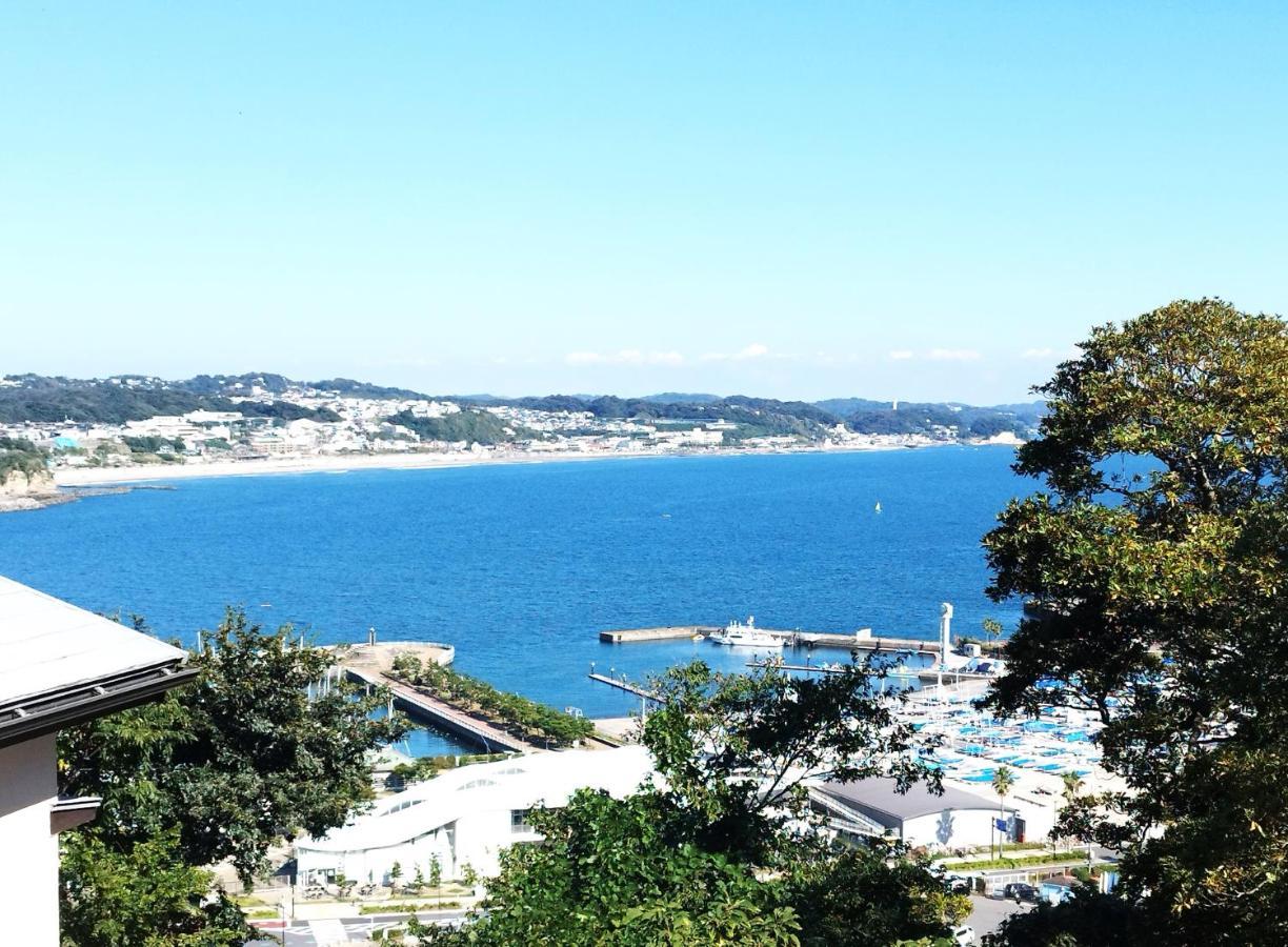江の島の頂上から海を眺める一棟ヴィラ 一組限定貸切 The Enoshima Villa Ao Фудзисава Экстерьер фото